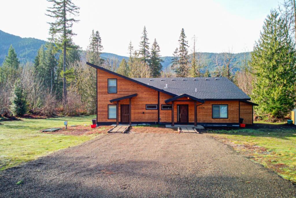 Newly Built Modern Chalet Duplex - 2 Mount Hood Village Exterior photo